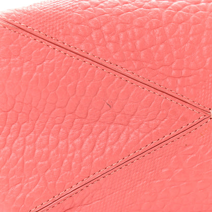 Burberry Heritage Grain Check Embossed Medium Dewsbury Tote Peony Rose 11 of 11