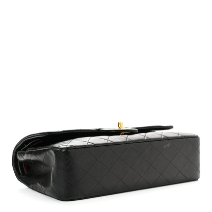 Chanel Lambskin Quilted Medium Double Flap Black 4 of 10