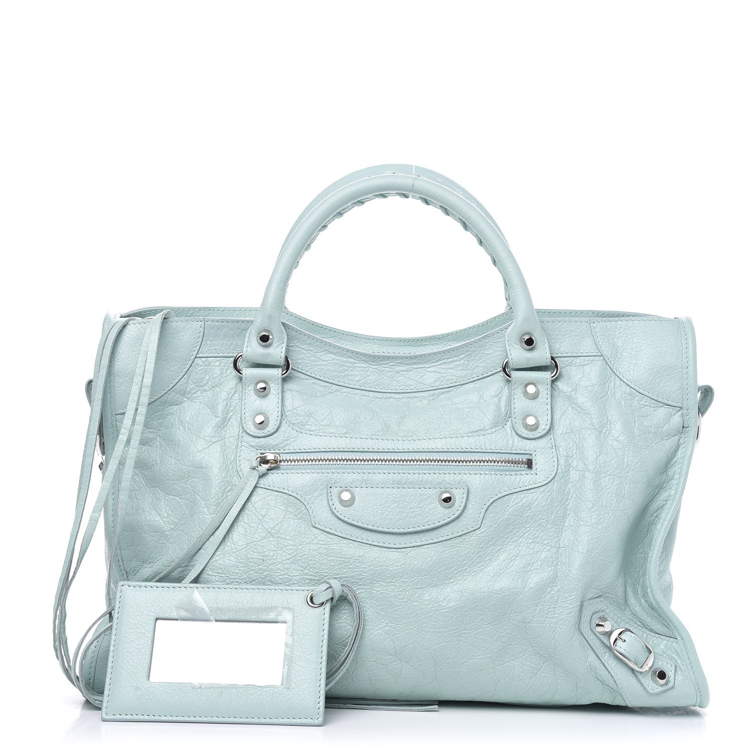 Balenciaga Agneau Classic Silver Hardware City Maldives 1 of 12