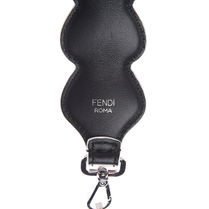 Fendi Vitello Dolce Heart Spike Studded Strap You Black Multicolor 4 of 4