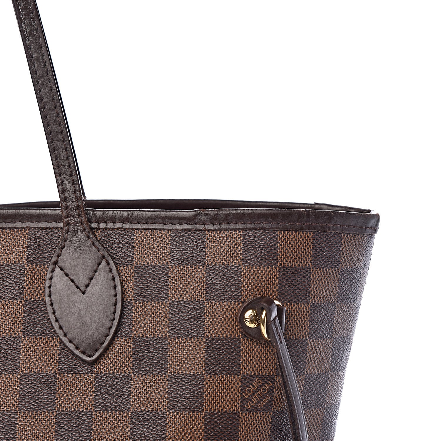 Louis Vuitton Damier Ebene Neverfull MM 28 of 28