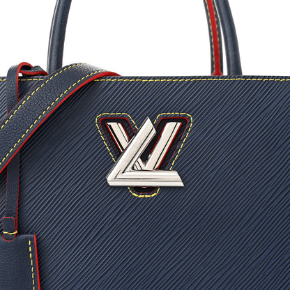 Louis Vuitton Epi Twist Tote Indigo 8 of 13