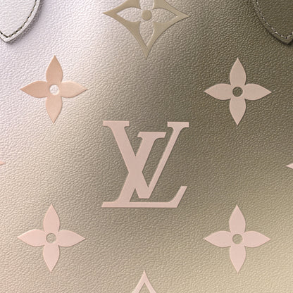 Louis Vuitton Monogram Giant Spring In The City Neverfull MM Sunset Kaki 9 of 9