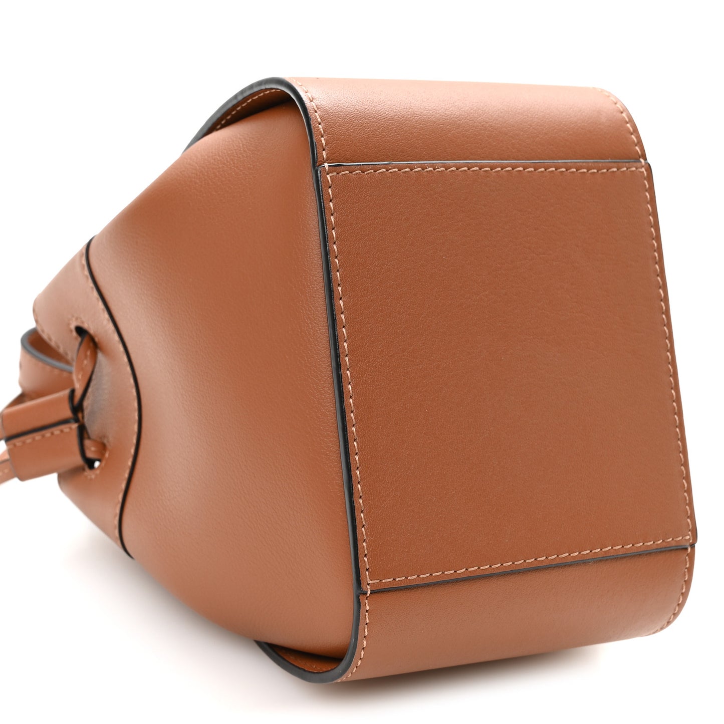 Calfskin Mini Hammock Shoulder Bag Tan