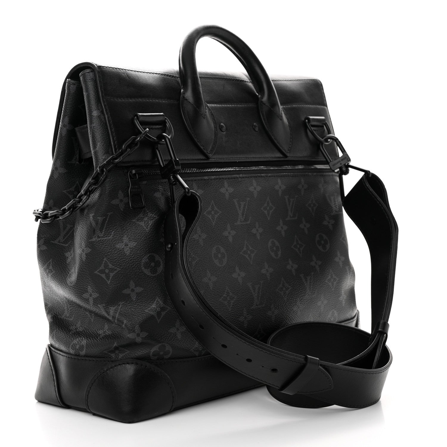 Louis Vuitton Monogram Eclipse Steamer PM 3 of 11