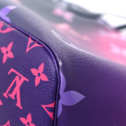 Louis Vuitton Monogram Giant Spring In The City Neverfull MM Midnight Fuchsia 11 of 11