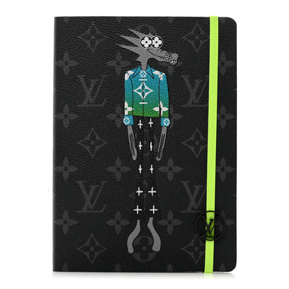 Louis Vuitton Monogram Eclipse LV Friends Clemence Notebook 1 of 6