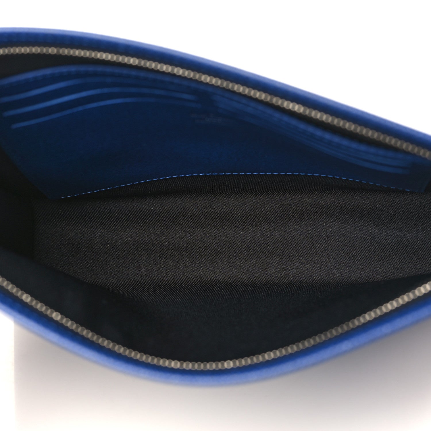 Louis Vuitton Monogram Eclipse Pochette Voyage MM Pacific Blue 5 of 9