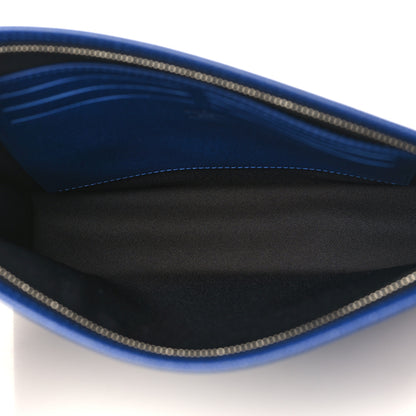 Louis Vuitton Monogram Eclipse Pochette Voyage MM Pacific Blue 5 of 9