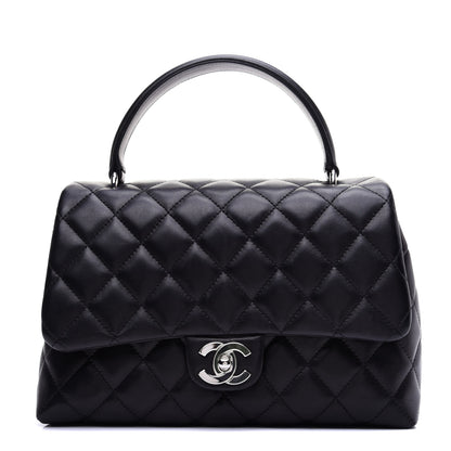 Chanel Lambskin Quilted Medium Kelly Flap Black 1 of 15