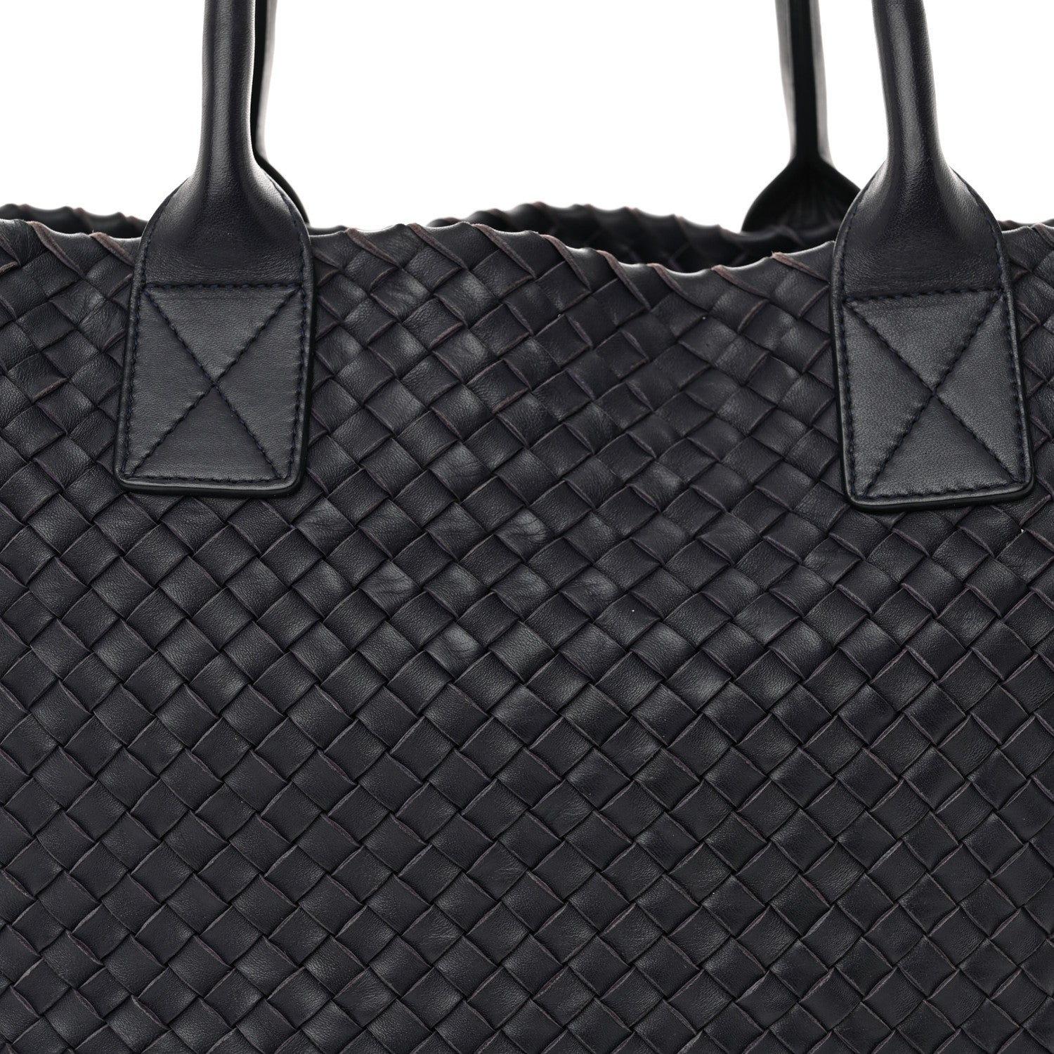 Bottega Veneta Nappa Intrecciato Small Cabat Dark Purple 9 of 11