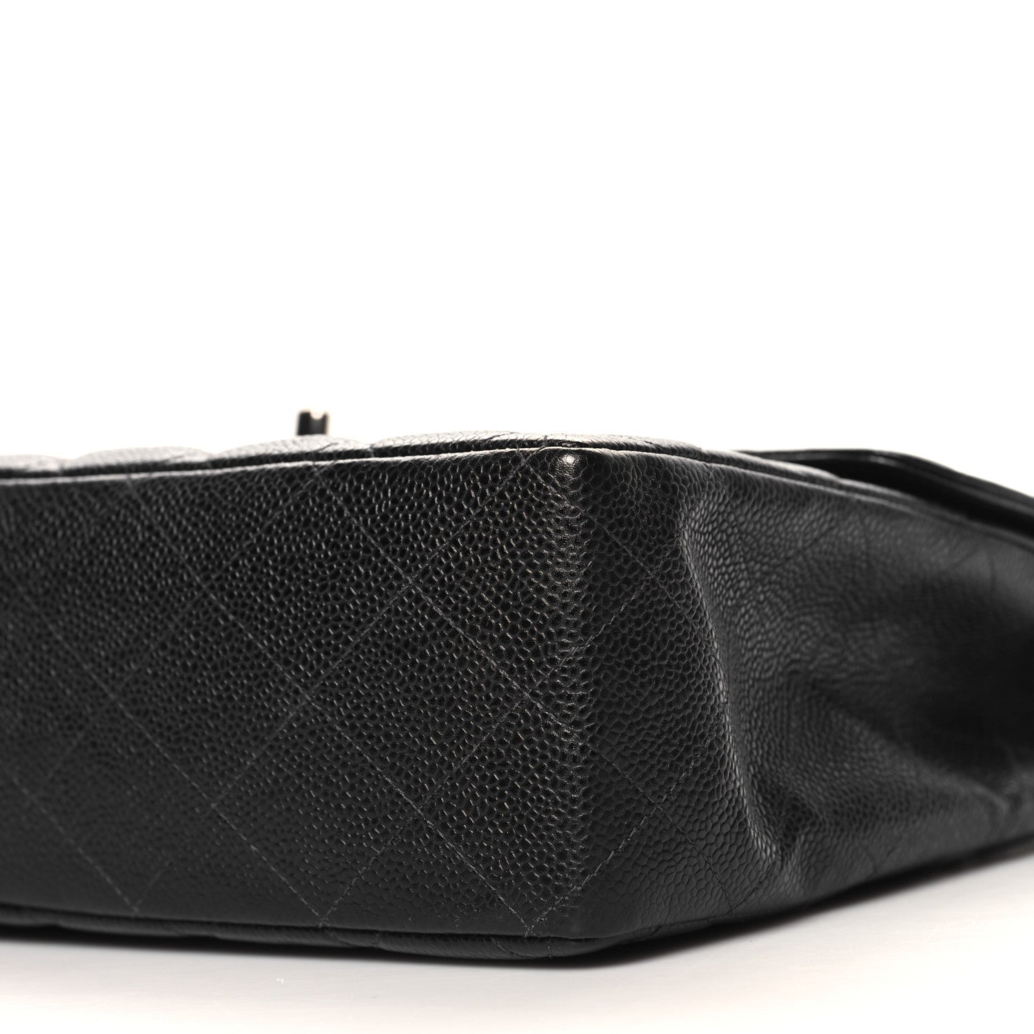 Chanel Caviar Jumbo Single Flap Black 10 of 10