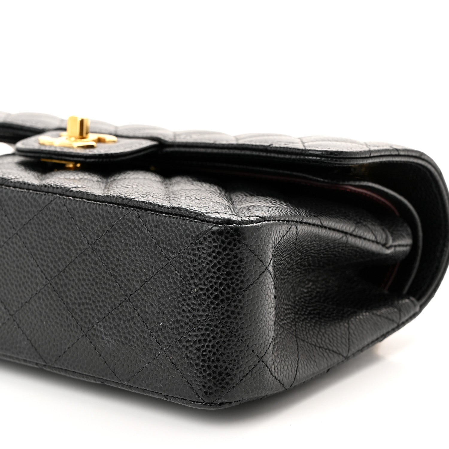 Chanel Caviar Quilted Small Double Flap Black 10 of 12
