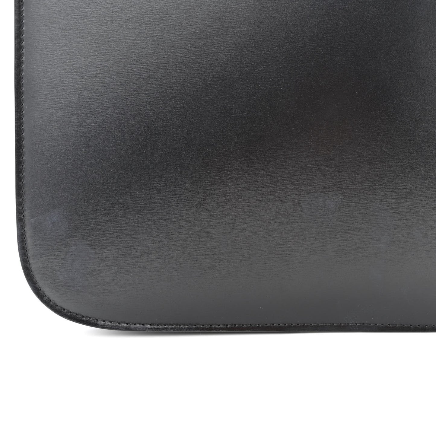 Box Calfskin Medium Classic Box Flap Bag Black