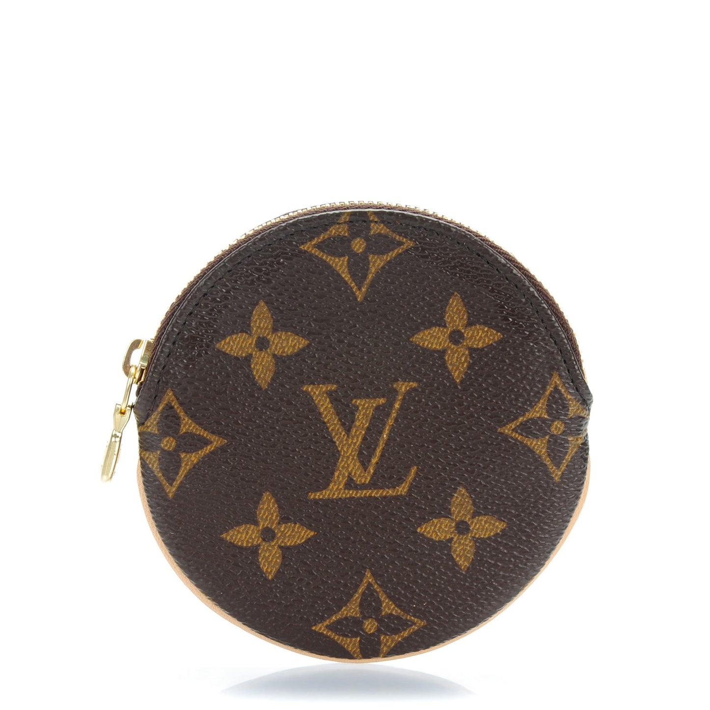 Monogram Round Coin Purse