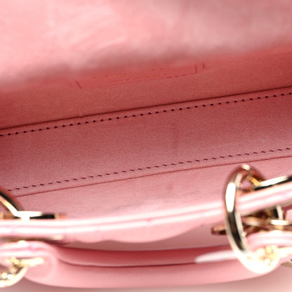 Christian Dior Lambskin Cannage Dioramour Micro Lady D-Joy Rose De Vents 5 of 9