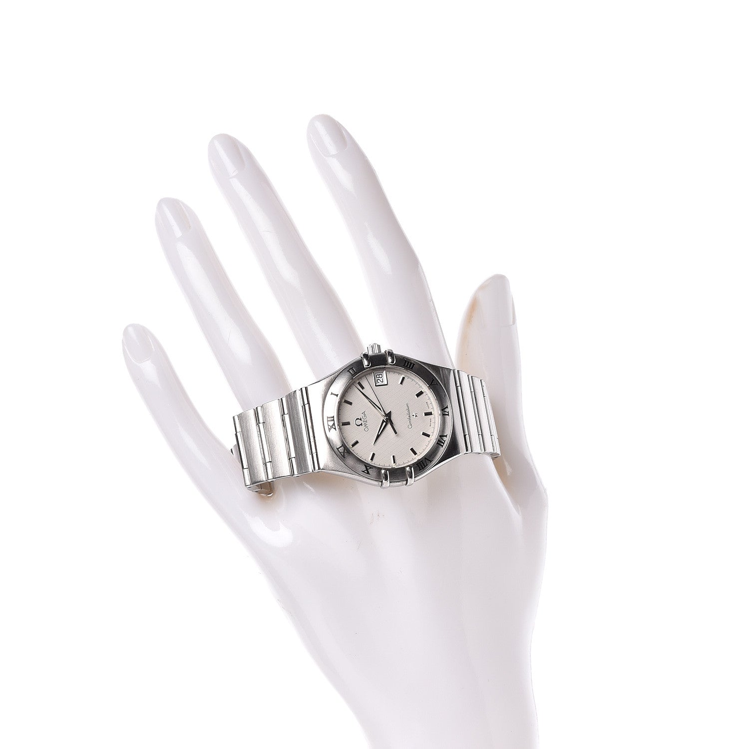 Omega Stainless Steel 33mm Constellation Quartz Watch White 1512.30 2 of 6