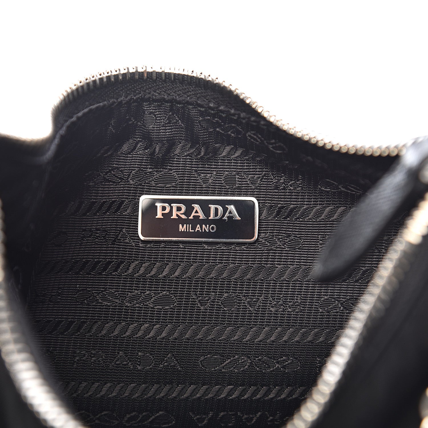Prada Nylon Re-Edition 2005 Shoulder Bag Black 5 of 11