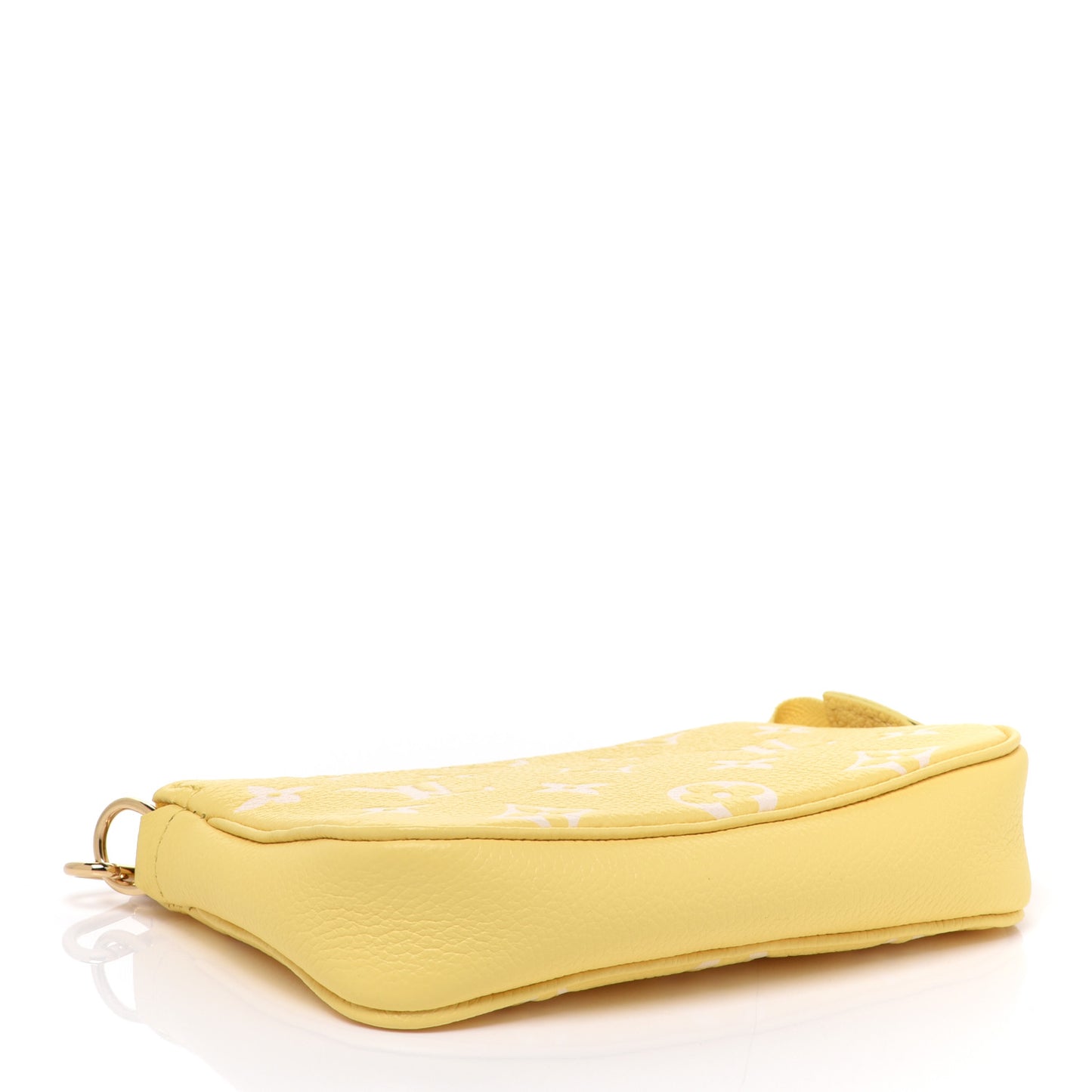 Empreinte Monogram Mini Pochette Accessories Lemon Curd Yellow