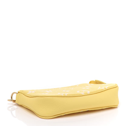 Louis Vuitton Empreinte Monogram Mini Pochette Accessories Lemon Curd Yellow 4 of 6