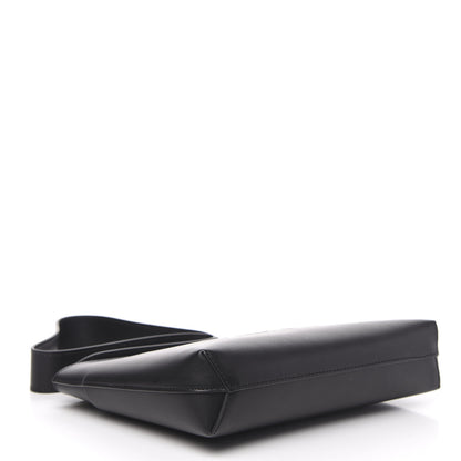 Mansur Gavriel Calfskin Logo Debossed Bag Black 4 of 10