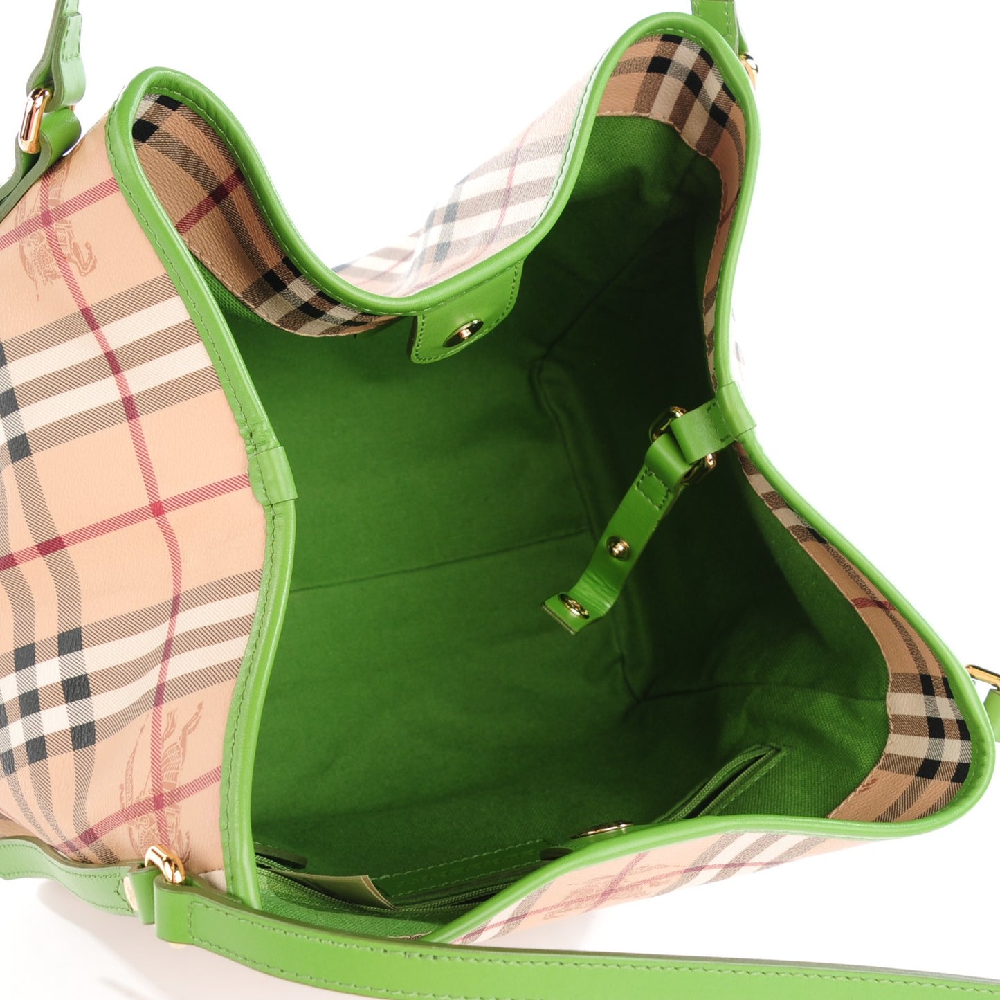 Haymarket Check Small Canterbury Tote Green