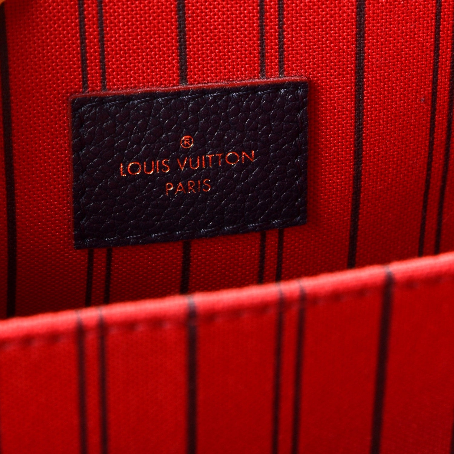 Louis Vuitton Empreinte Pochette Metis Marine Rouge 9 of 10
