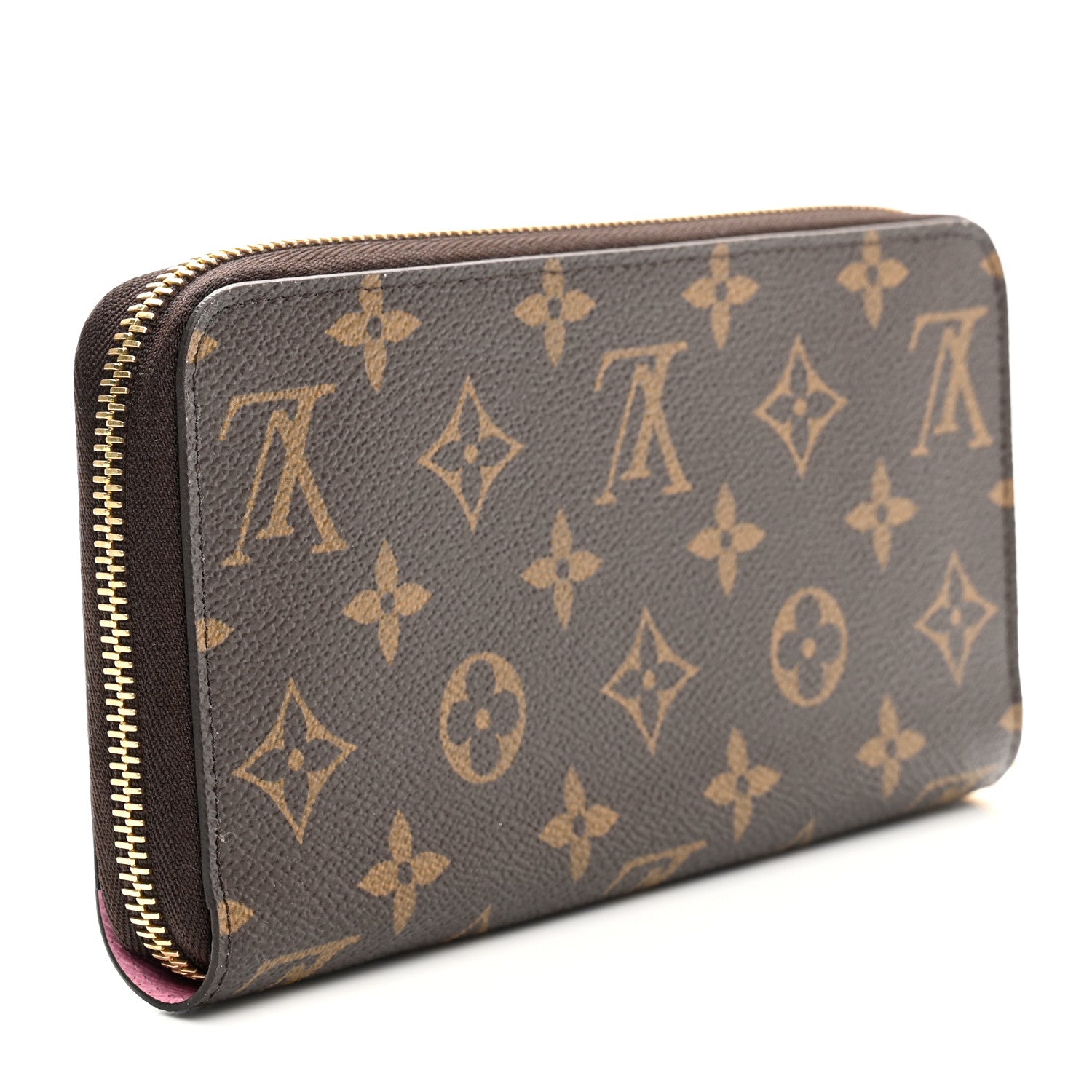 Louis Vuitton Monogram 2022 Christmas Animation Paris Zippy Wallet Pink 3 of 8