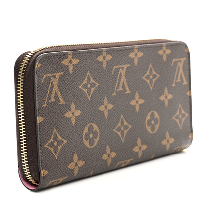 Louis Vuitton Monogram 2022 Christmas Animation Paris Zippy Wallet Pink 3 of 8