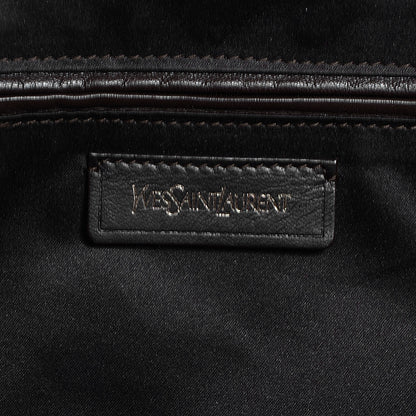 Saint Laurent Leather Large Roady Grey 7 of 8