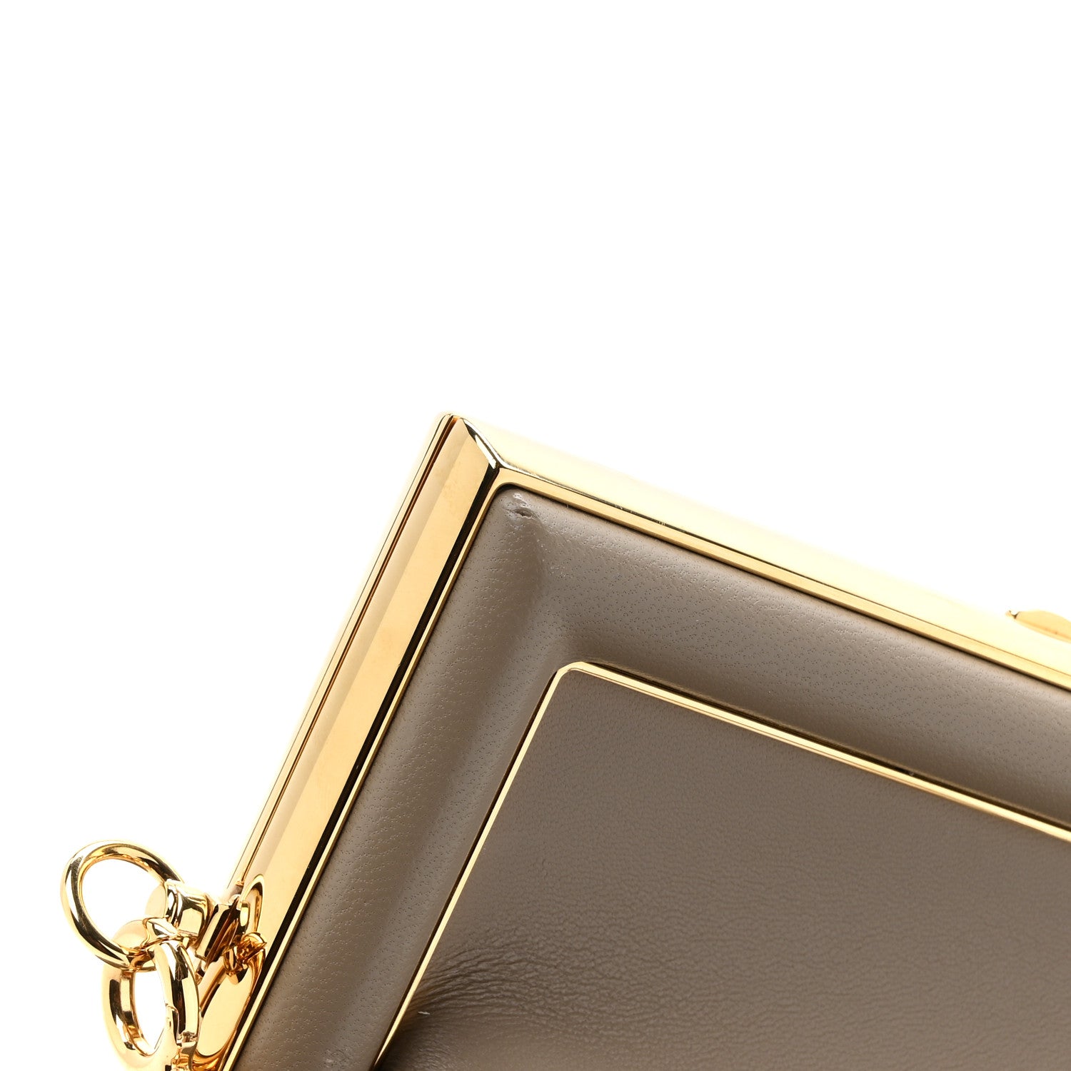 Fendi Shiny Nappa Small Fendi First Dove Gray 11 of 11