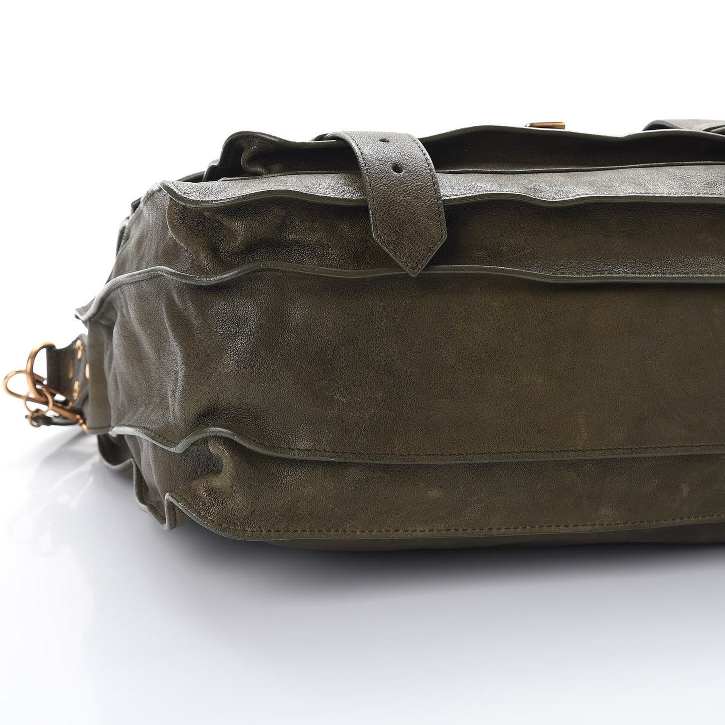 Lambskin Large PS1 Satchel Military
