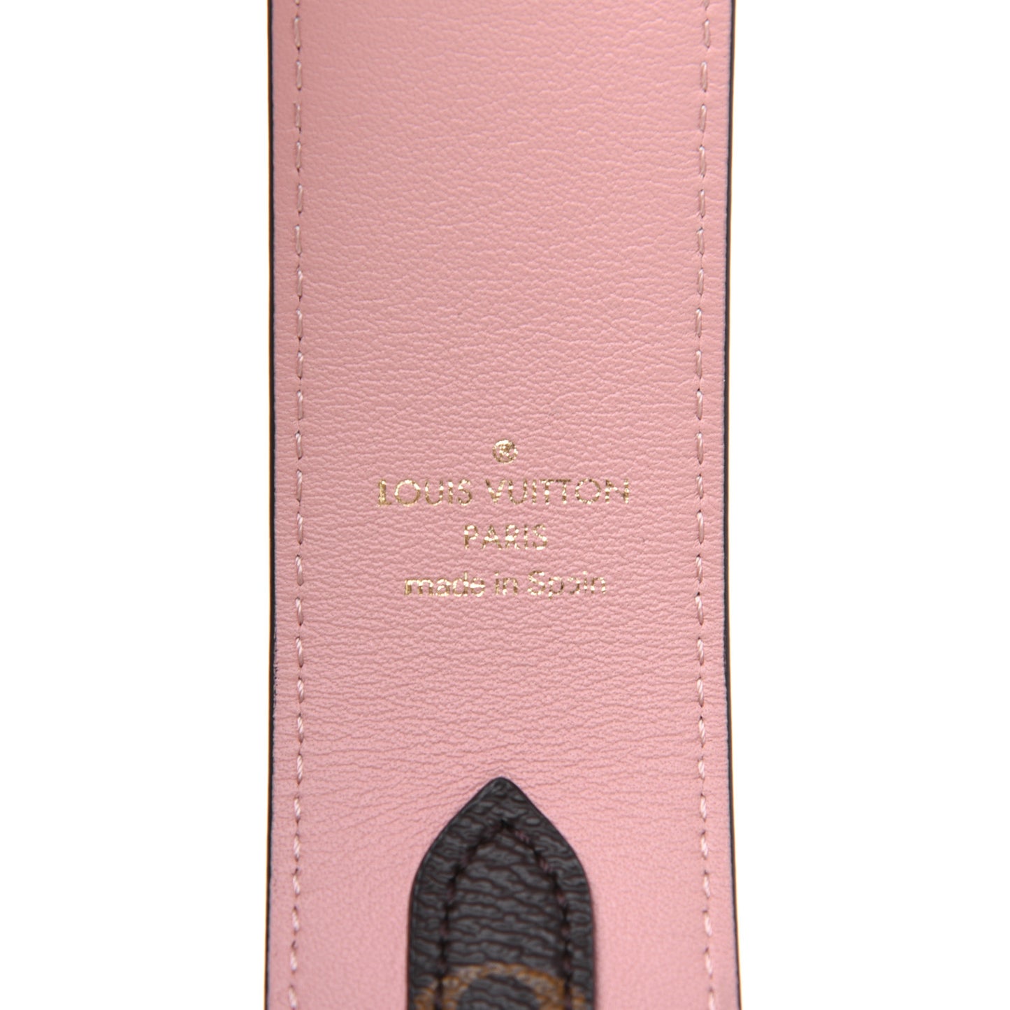 Monogram Bandouliere Shoulder Strap Rose Poudre