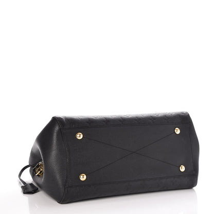 Louis Vuitton Empreinte Montaigne GM Black 4 of 8