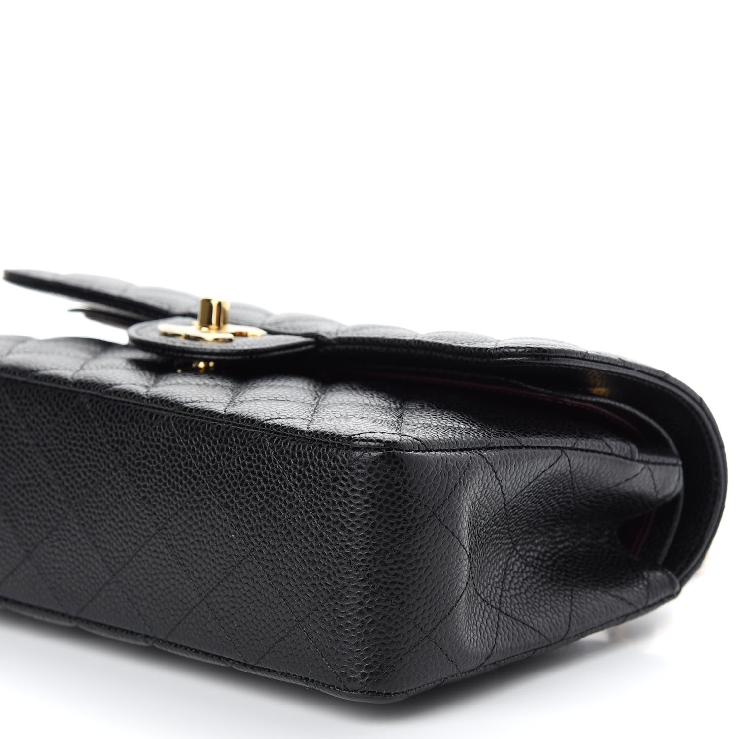 Chanel Caviar Quilted Small Double Flap Black 9 of 9
