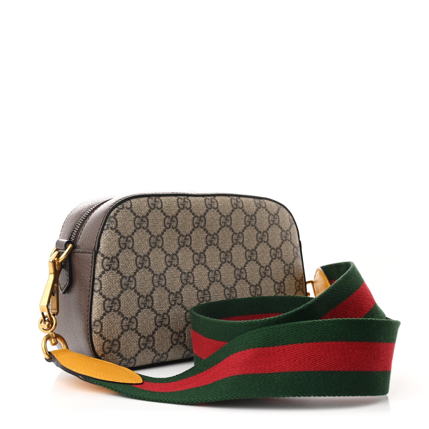 GG Supreme Monogram Web Neo Vintage Shoulder Bag Beige New Acero Crop