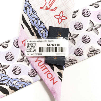 Louis Vuitton Silk Monogram Bubblegram BB Bandeau Blush 3 of 3