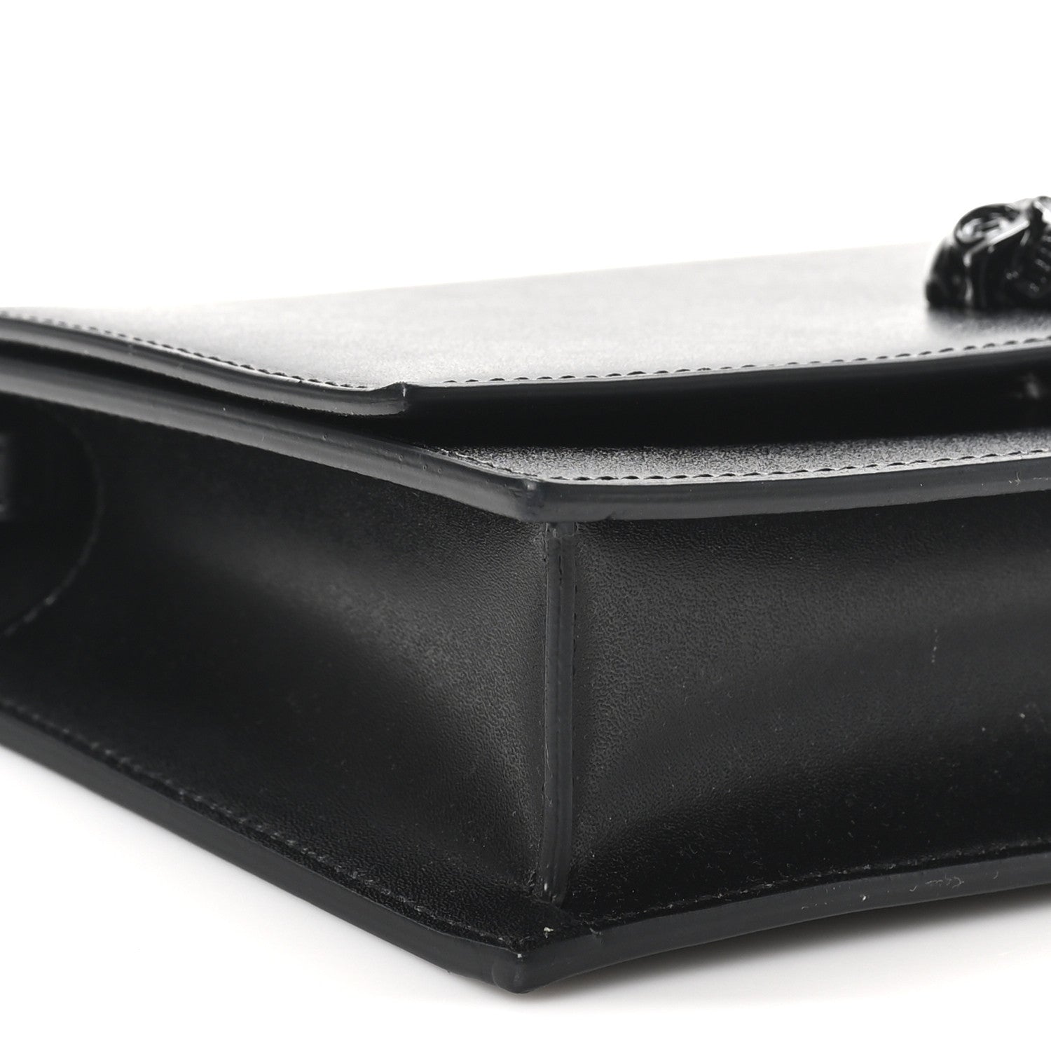 Alexander McQueen Calfskin Skull Small Crossbody Bag Black 8 of 10