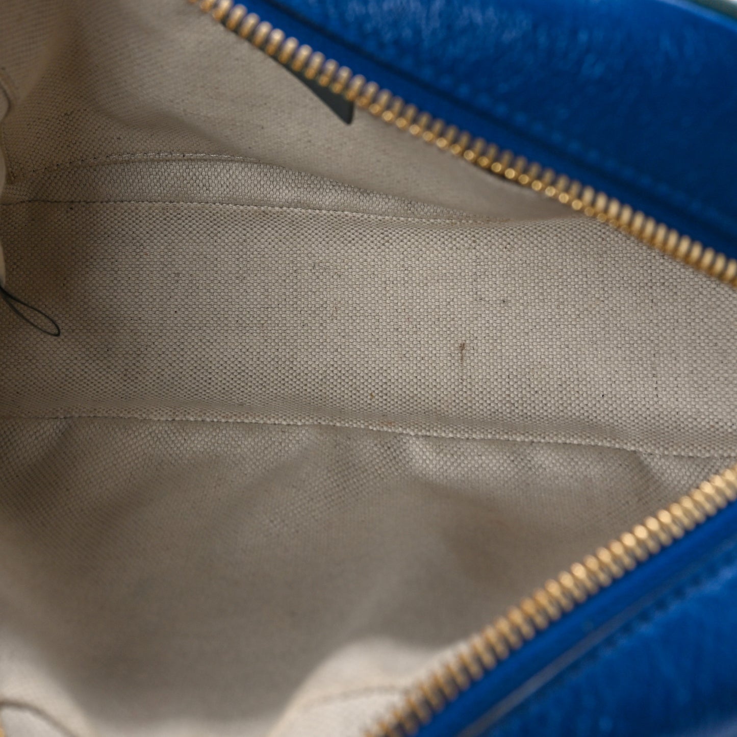 Azalea Calfskin Enamel Matelasse Diagonal Small Torchon GG Marmont Chain Shoulder Bag Imperial Blue Pavone