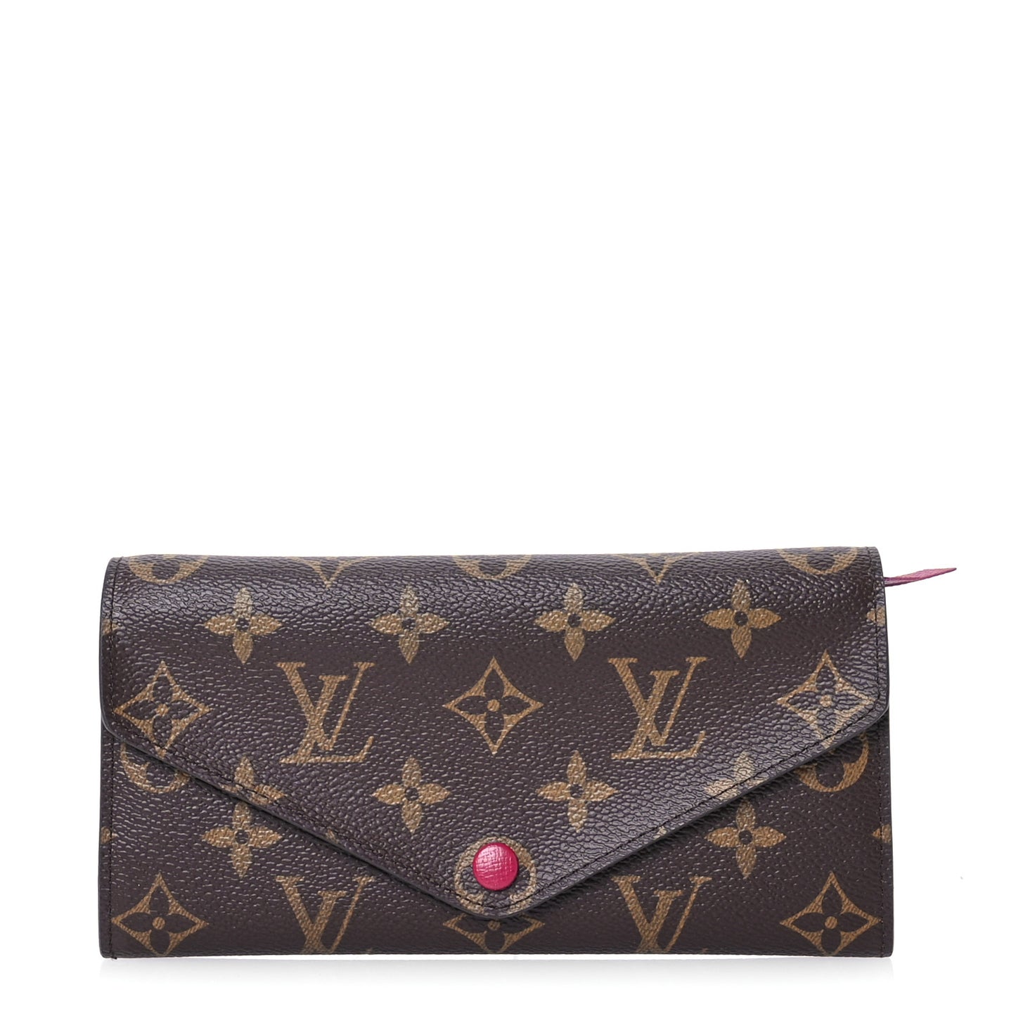 Monogram Josephine Wallet Fuchsia