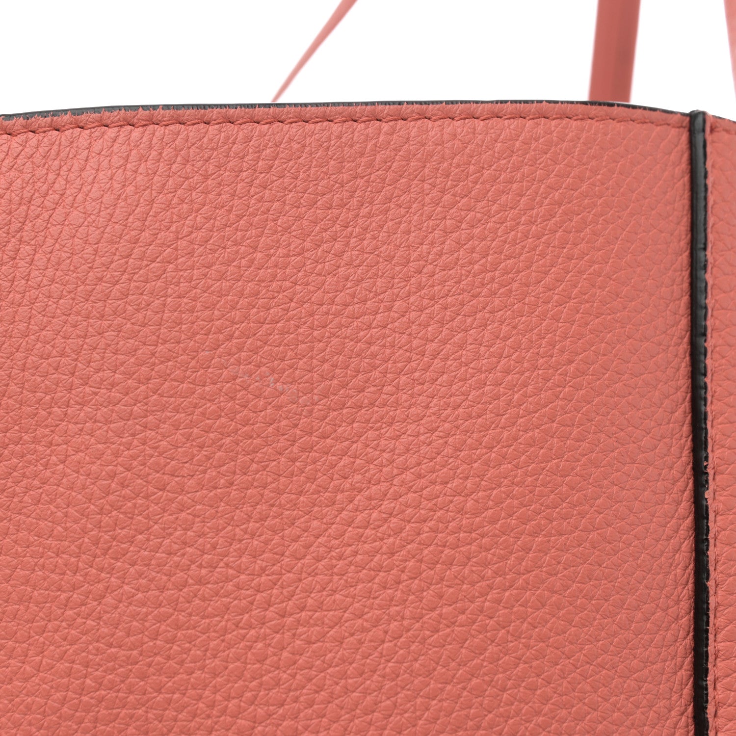 Celine Soft Grained Calfskin Medium Belt Cabas Phantom Coral 10 of 10