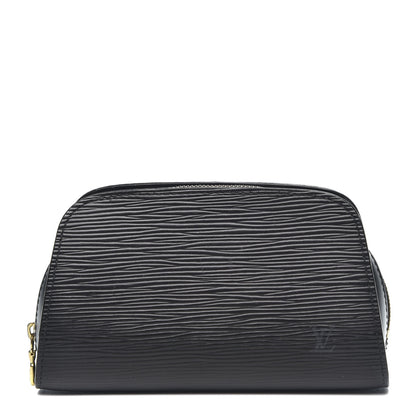 Louis Vuitton Epi Dauphine 17 Cosmetic Pouch Black 1 of 6