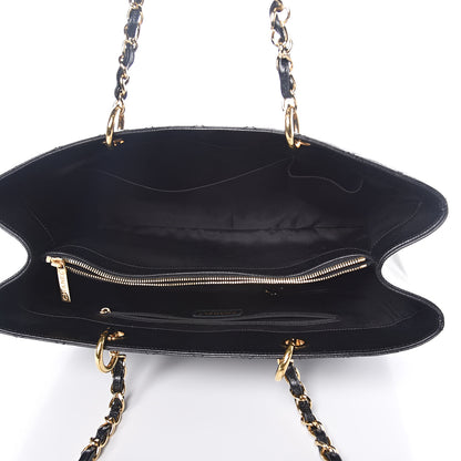 Chanel Caviar Quilted XL Grand Shopping Tote GST Black 5 of 11