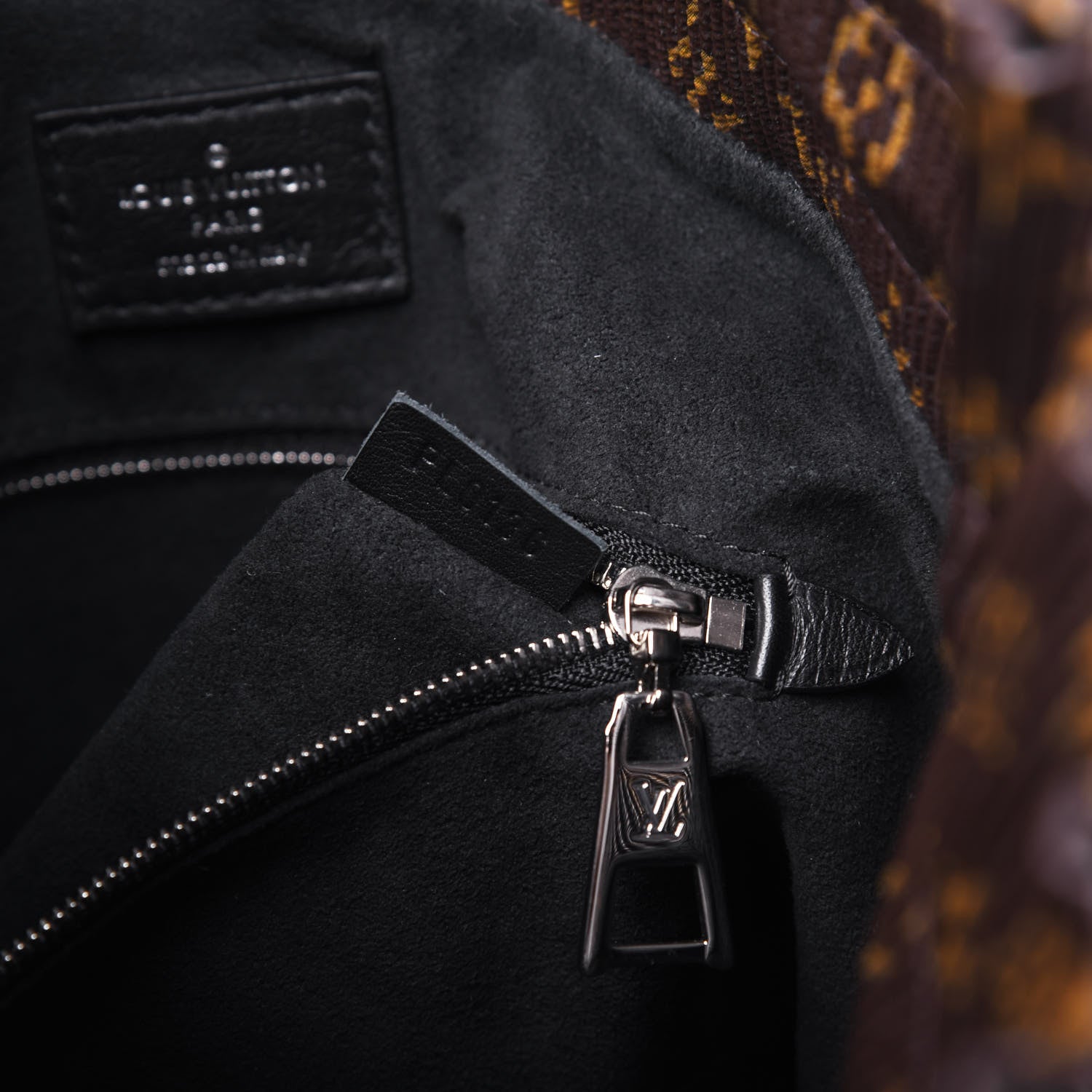 Louis Vuitton Monogram Canvas Pleated Explorer Bag MM 9 of 10