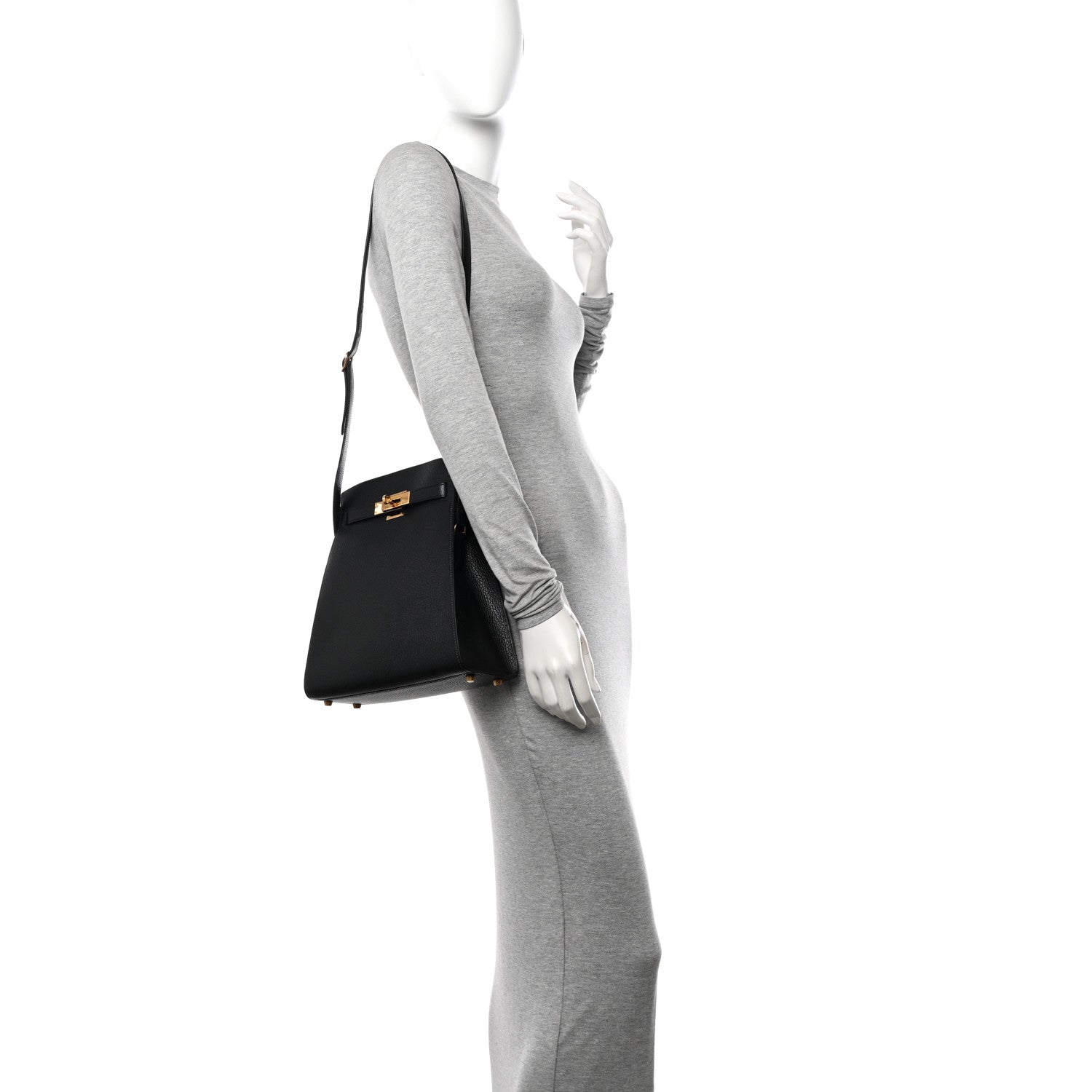 Hermes Ardennes Kelly Sport GM Black 2 of 11