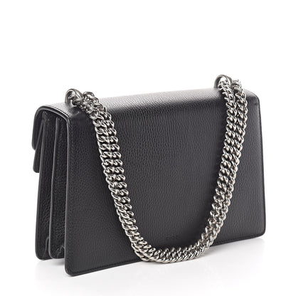 Gucci Pebbled Calfskin Small Dionysus Shoulder Bag Black 3 of 8