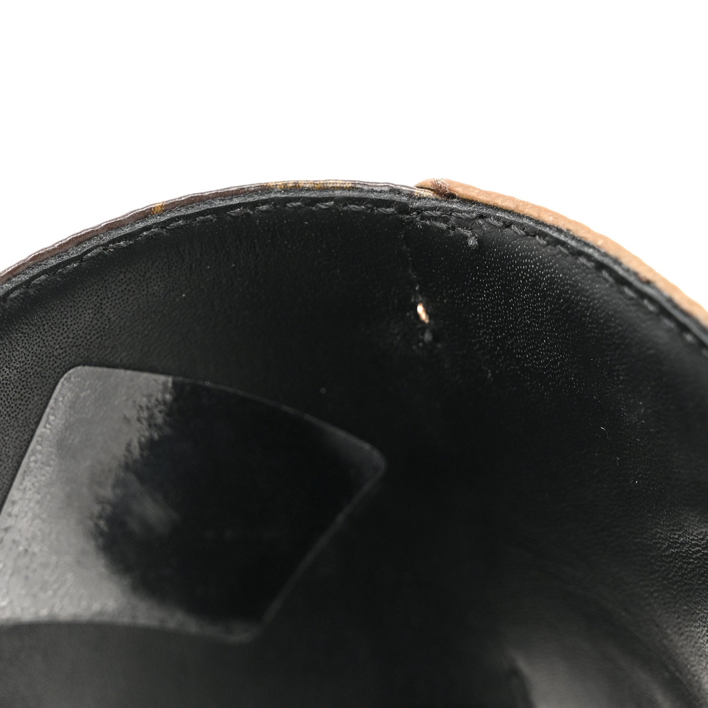Patent Reverse Monogram LV Frame Flat Mule 40 Cacao