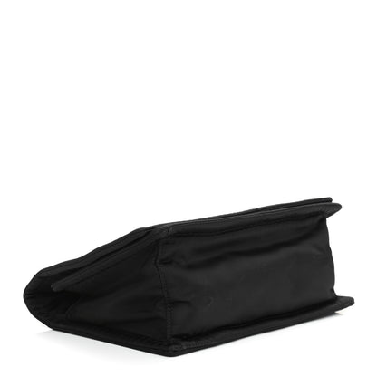 Prada Tessuto Nylon Padded Chain Shoulder Bag Black 3 of 9
