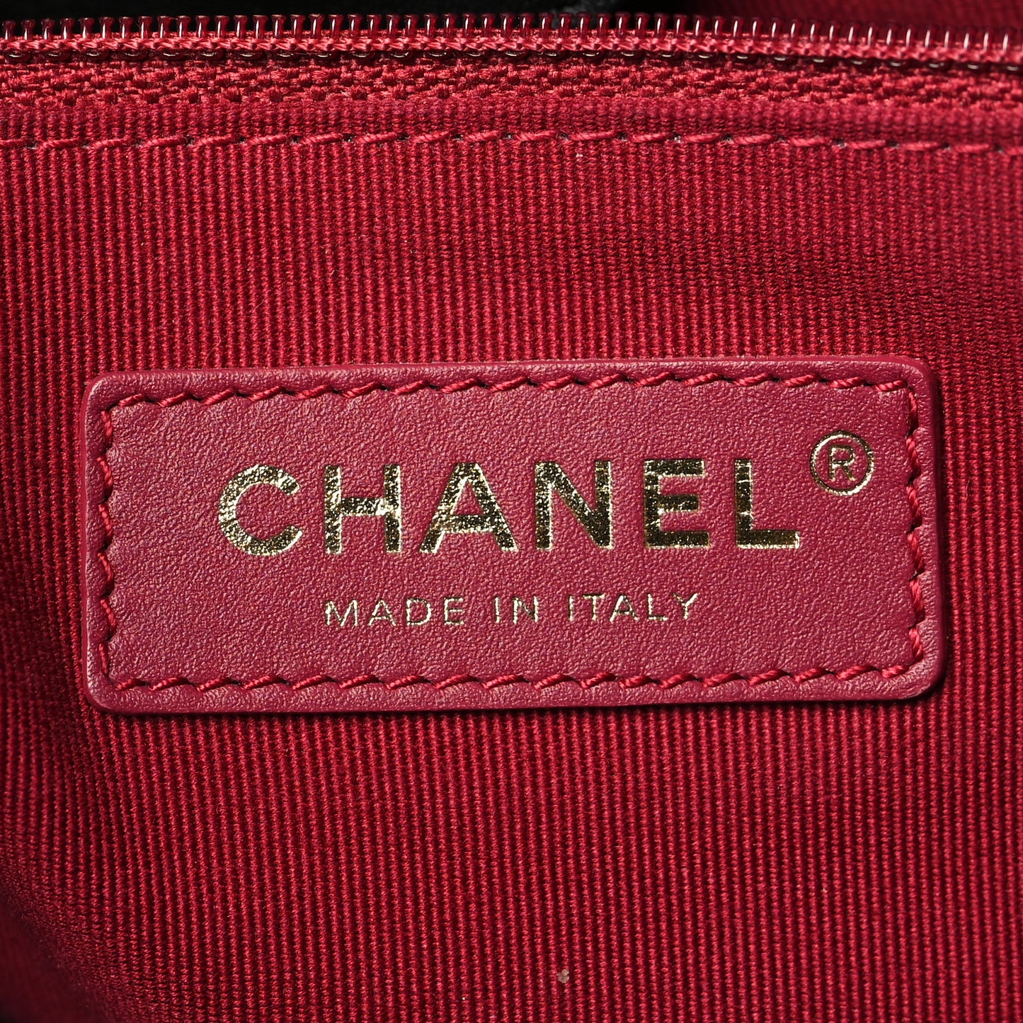Calfskin Small Deauville Tote Black