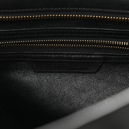 Celine Smooth Calfskin Suede Micro Tri-Color Luggage White 6 of 12